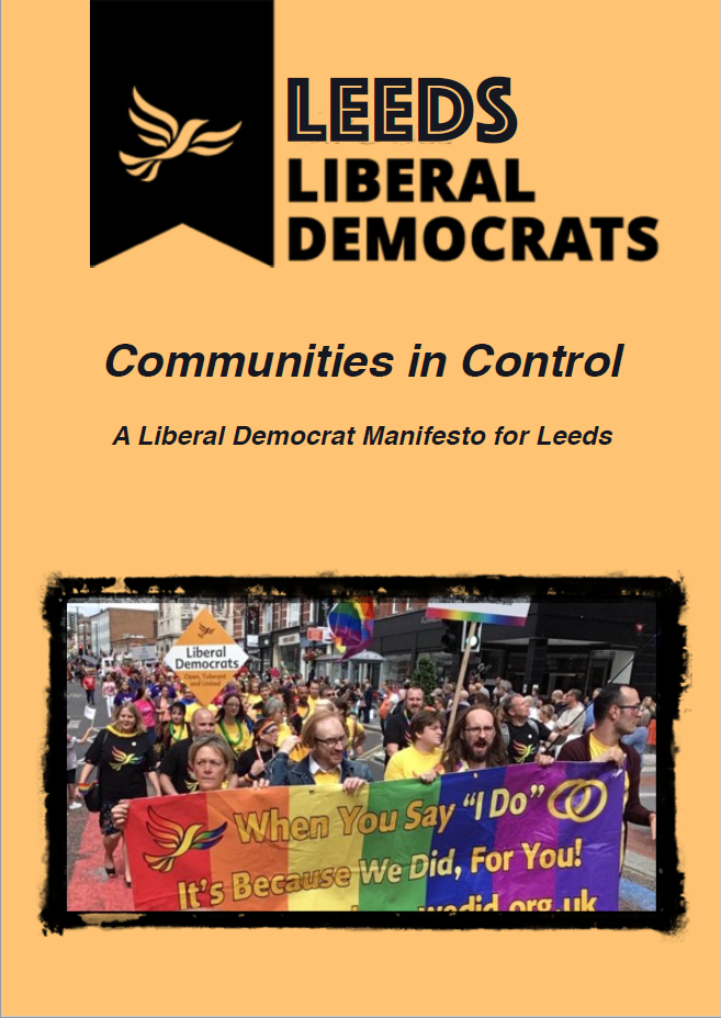 Leeds Liberal Democrats 2018 election manifesto Headingley & Hyde